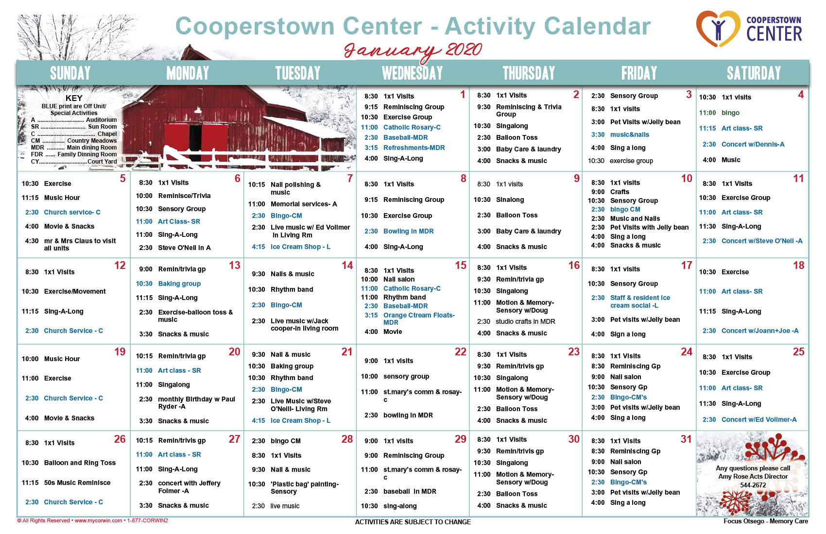 Cooperstown Center – Centers Health Care Nursing and