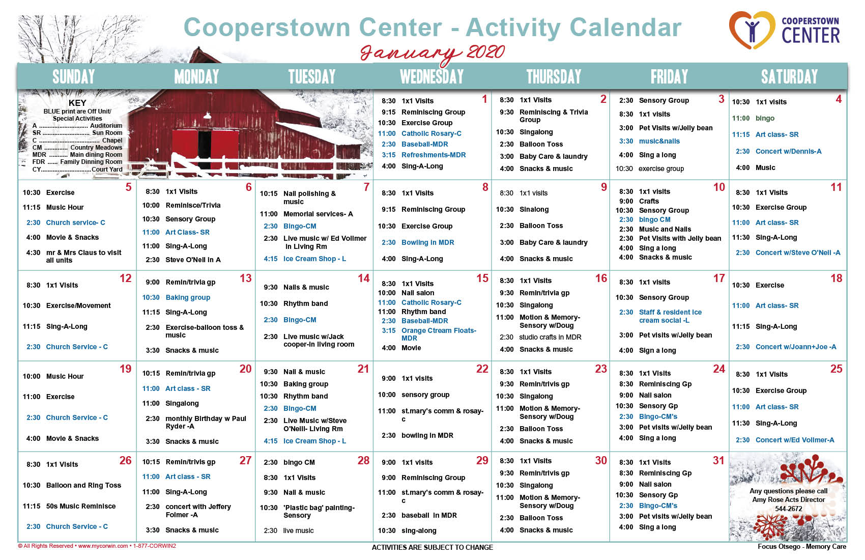 Cooperstown Center Centers Health Care Nursing and